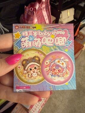 BABY THREE PIN - Random Pin - Random Blind Bag - No Cancels